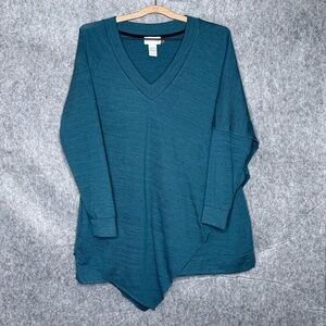 Soft Surroundings Madison Cap Sweater Tunic- Sz L‎
